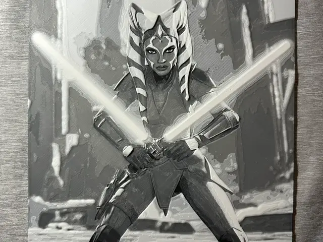 HueForge model: Ahsoka Tano Hueforge by Hey Ben