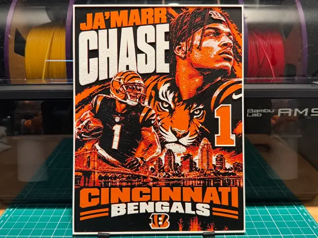 Ja'Marr Chase Poster