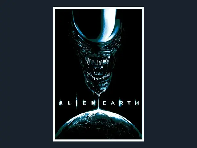 HueForge model: Alien: Earth (Series Poster - HueForge) by HugheCraft