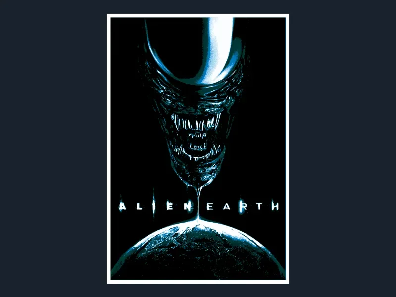 Alien: Earth (Series Poster - HueForge) by HugheCraft HueForge model: Alien: Earth (Series Poster - HueForge) by HugheCraft