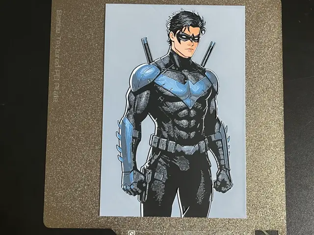 HueForge model: Nightwing DC hueforge by FantasyZ