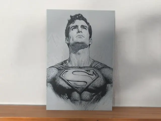 HueForge model: Hueforge Superman by Litolunar