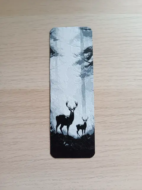 HueForge model: Deer In The Forest Bookmark by Atrus Design