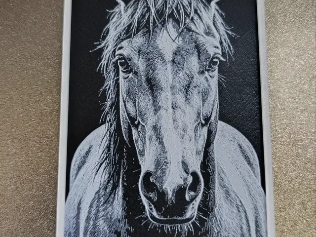 HueForge Horse Portrait Horse