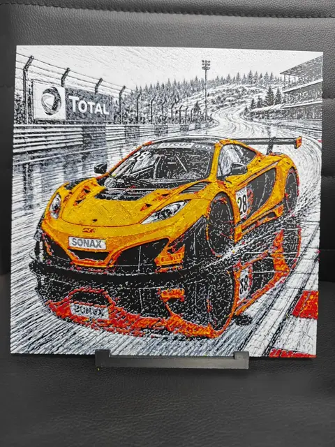 HueForge model: McLaren MP4-12C by TheHueforgeLady