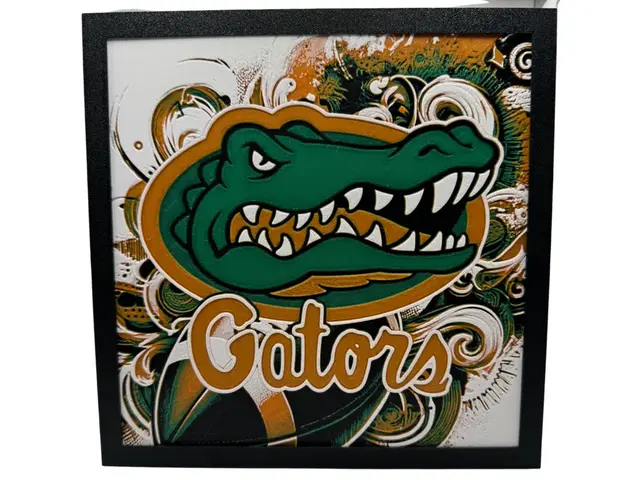 HueForge model: Florida Gators - University of Florida by Canadian Gamer