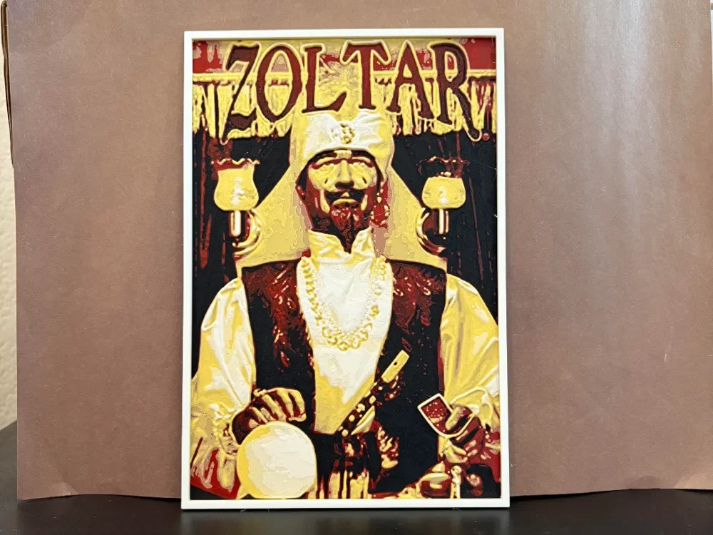 Zoltar Delux Hueforge by Estiv HueForge model: Zoltar Delux Hueforge by Estiv