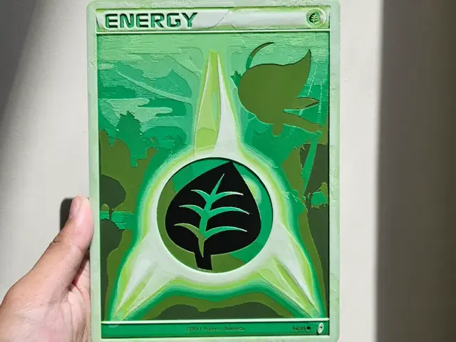 HueForge model: Grass Energy Call of Legends Pokemon Hueforge by Loki