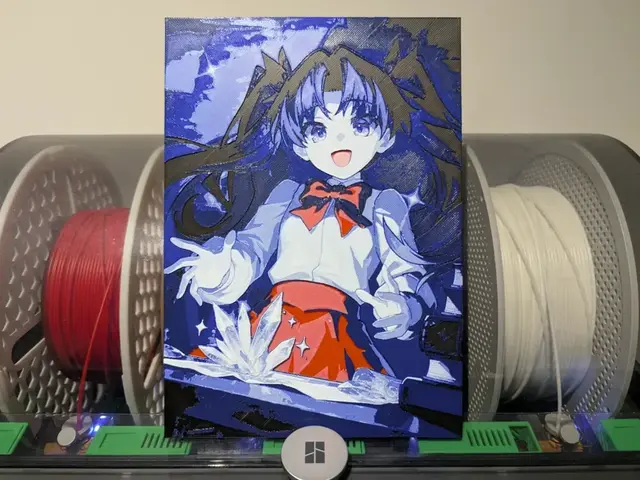 HueForge model: Rin Tohsaka - Honkai Star Rail Honkai: Star Rail / Fate by Razel