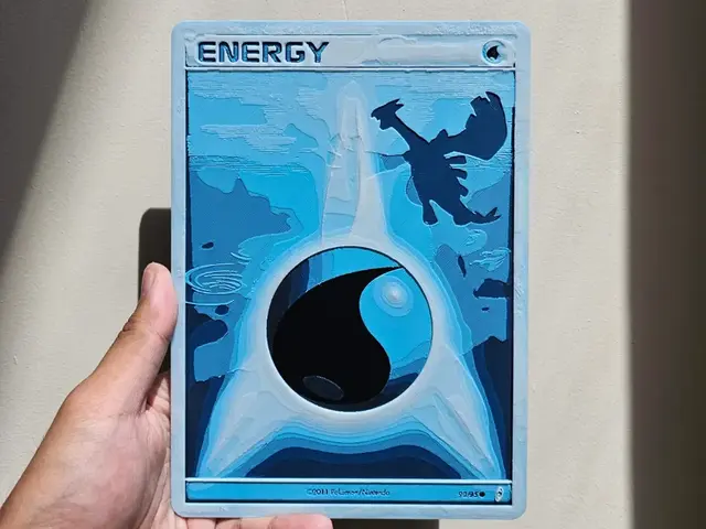 HueForge model: Water Energy Call of Legends Pokemon Hueforge by Loki