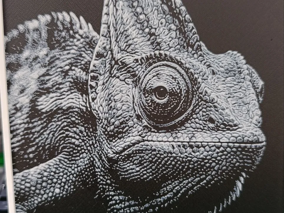 Chameleon HueForge by FYTY112 HueForge model: Chameleon HueForge by FYTY112