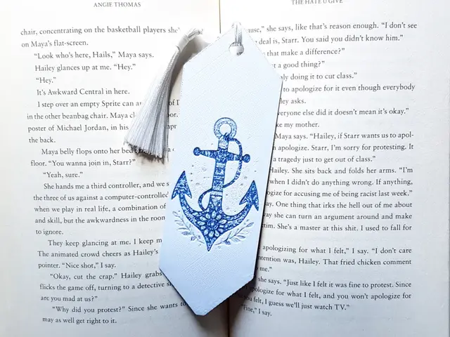 HueForge model: Bookmark, Anchor, Naval by Dame Jo