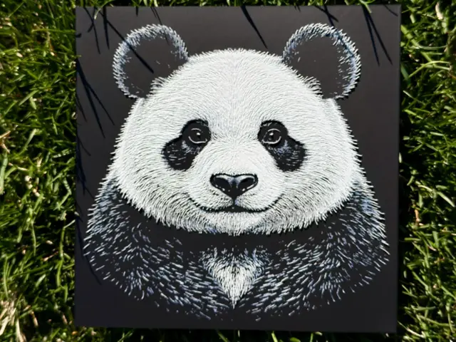 HueForge model: Panda HueForge by novy