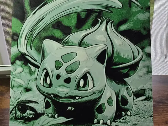 HueForge model: Bulbasaur: Overgrown Fury by Booster's Errant Venture