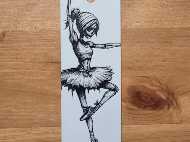 HueForge model: Skellington Bookmark by Morganja
