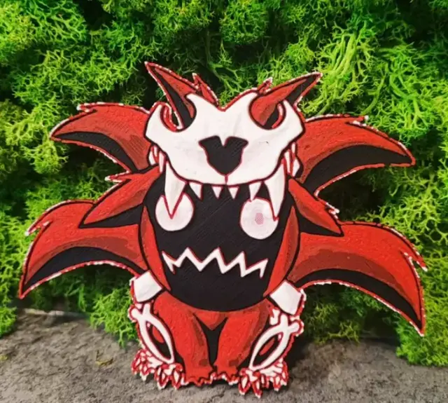 HueForge model: Mini Angry Naruto by Garuda3D