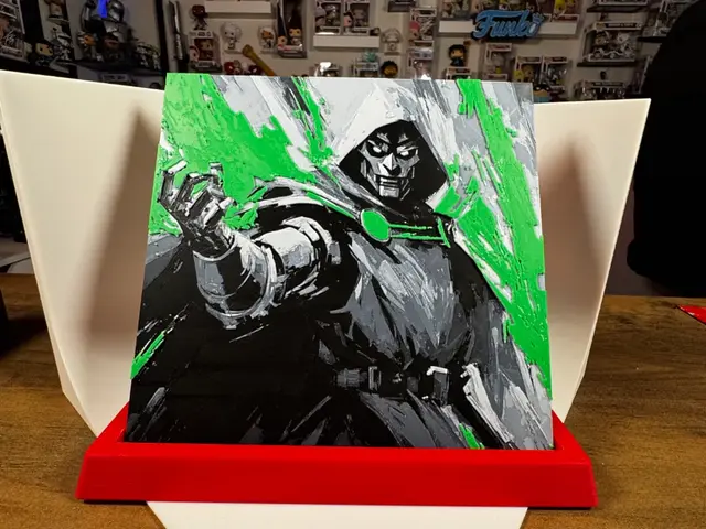 HueForge model: Doctor Doom – The Rise of Victor Von Doom by 3D Prints By Vic