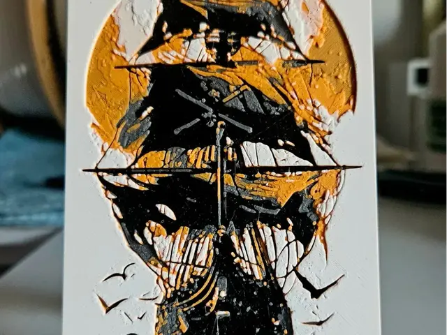 HueForge model: Pirateship by Mano's 3d_Art