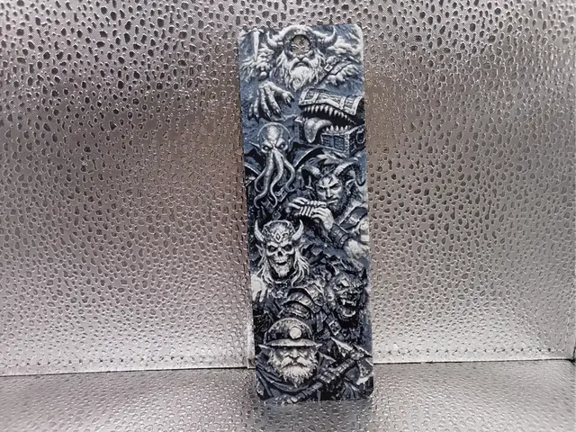 HueForge model: Dungeons & Dragons Bookmark – Hueforge by Borishotch Industries