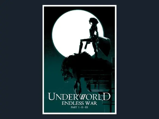 HueForge model: Underworld Endless War (Series Poster - HueForge) by HugheCraft