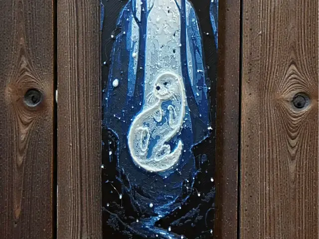 HueForge model: Harry Potter Otter Patronus Spell Bookmark by The SkyLab 3D