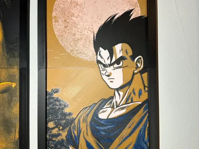 HueForge model: Gohan 2-piece Hueforge by Hey Ben