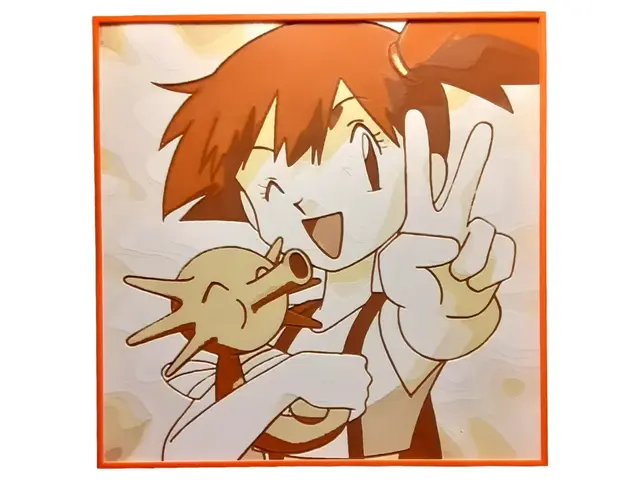HueForge model: Misty Horsea Hueforge Pokemon Anime Orange by Elsie Moonshadow