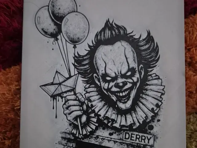 HueForge model: IT pennywise hueforge by Buntsta