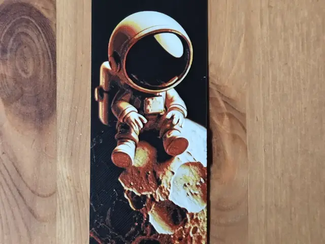 HueForge model: Baby Astronaut Bookmark by Morganja