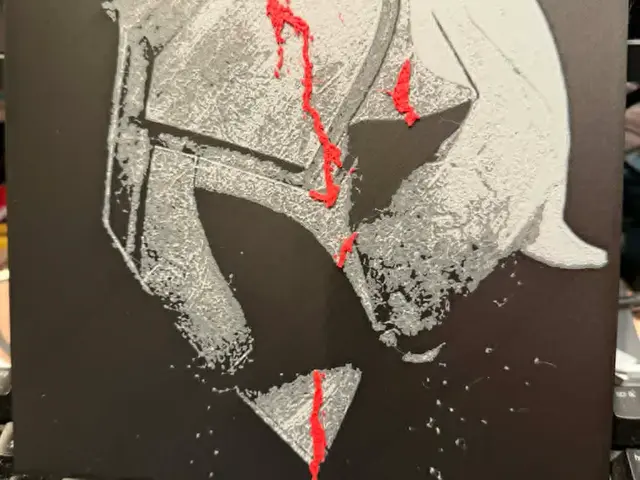 HueForge model: Daredevil Born Again Season 2 'Cracks' Hueforge by IslandLooter