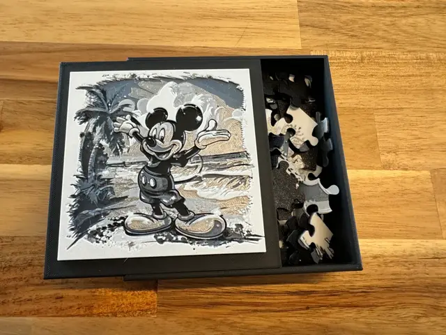 HueForge model: Puzzle Box Lid - Mickey Mouse by Canadian Gamer