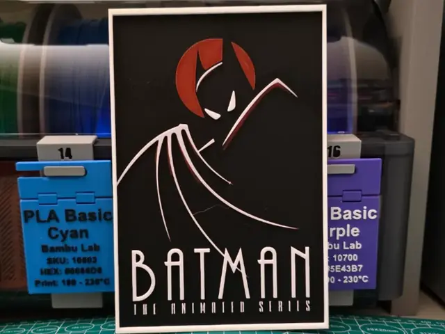 Batman: The Animated Series Poster - Hueforge Art