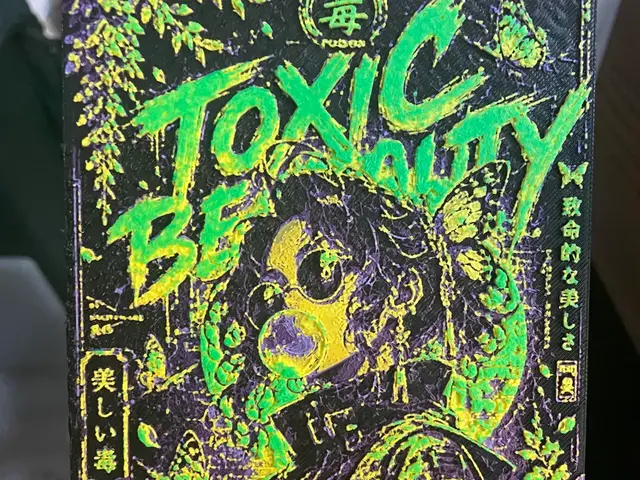 HueForge model: Toxic Beauty Hueforge by Advancedtechworldwide