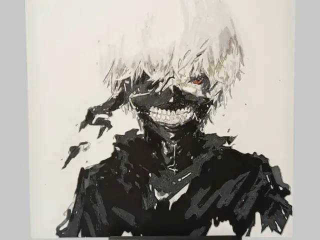 HueForge model: Tokyo Ghoul - Kaneki Ken Hueforge by 3DNesy