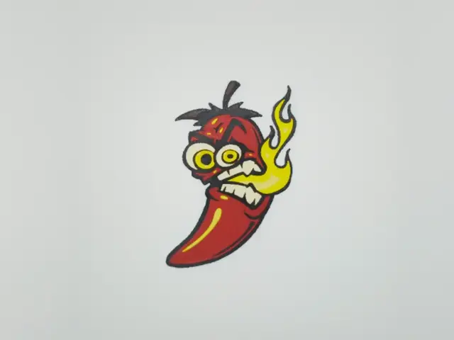 HueForge model: Sticker Chili Fire by Kactus Fpv