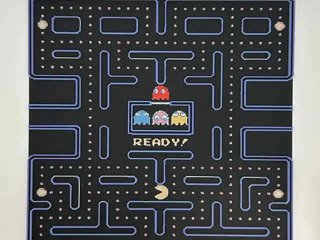 HueForge model: PacMan Start Screen HueForge by CreativeDestructions
