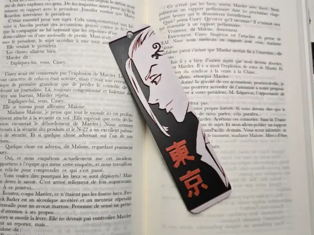 HueForge model: Bookmark Draken Tokyo Revengers by Kactus Fpv