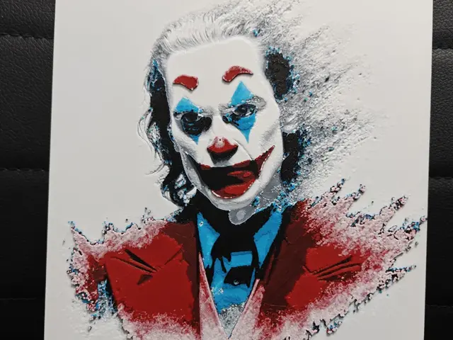 HueForge model: Joker Joaquin Phoenix by TheHueforgeLady