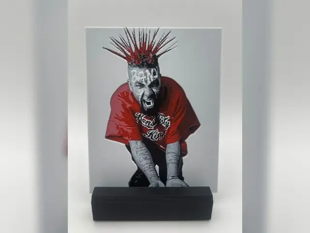 HueForge model: Tech N9ne Scream HueForge Print by Thadius