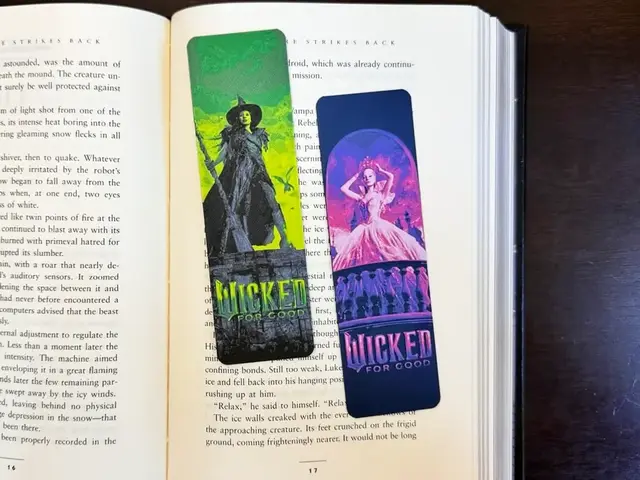 HueForge model: Wicked Bookmark Set - Glinda & Elphaba by Artful Creator