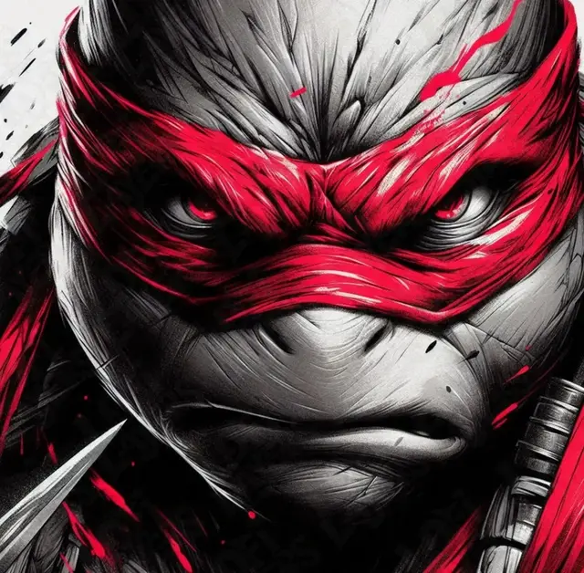 TMNT Raphael (Raph) Hueforge