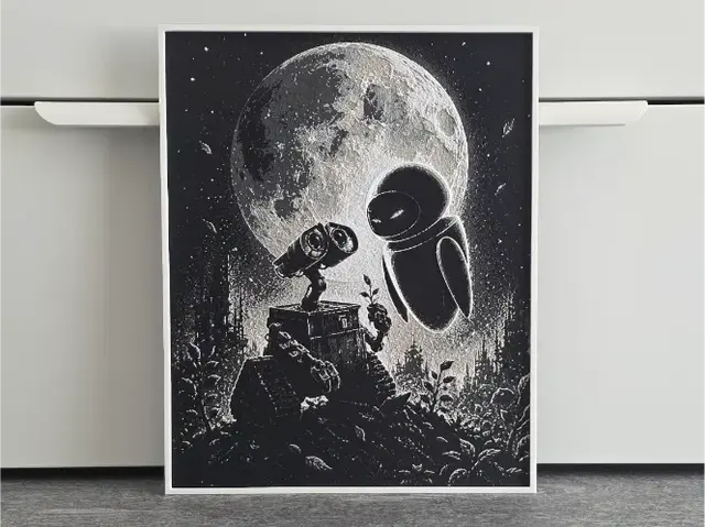 HueForge model: Disney Wall-E Hueforge by RIVY3Dprint