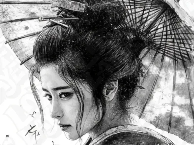 HueForge model: Japanese Woman Hueforge by LoFi Layers