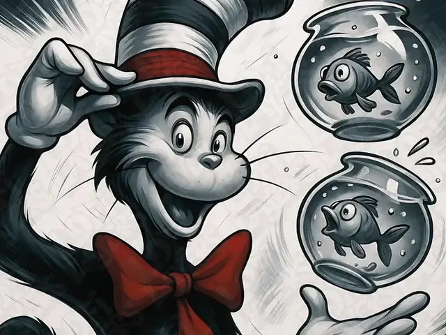HueForge model: Cat in the Hat Hueforge by LoFi Layers