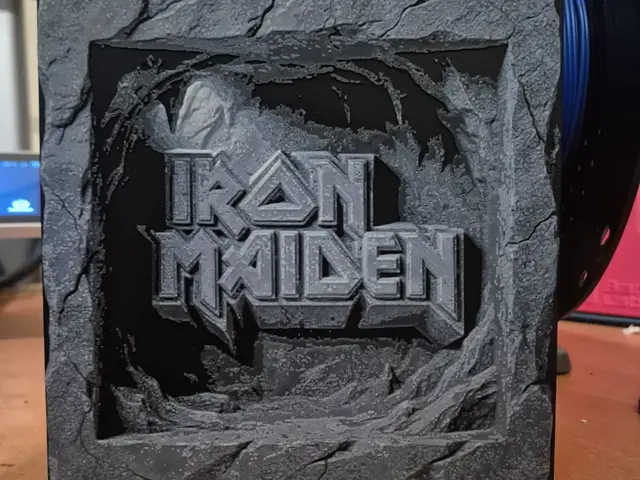 HueForge model: iron maiden slate hueforge by Buntsta