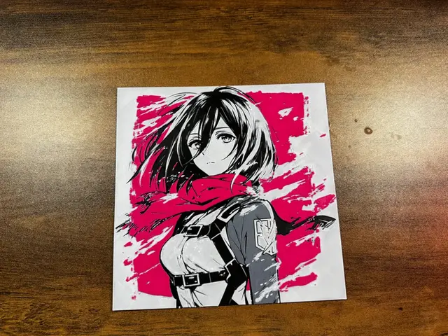 HueForge model: Mikasa Ackerman – HueForge Print by 3D Prints By Vic