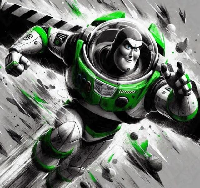 Buzz Lightyear Hueforge