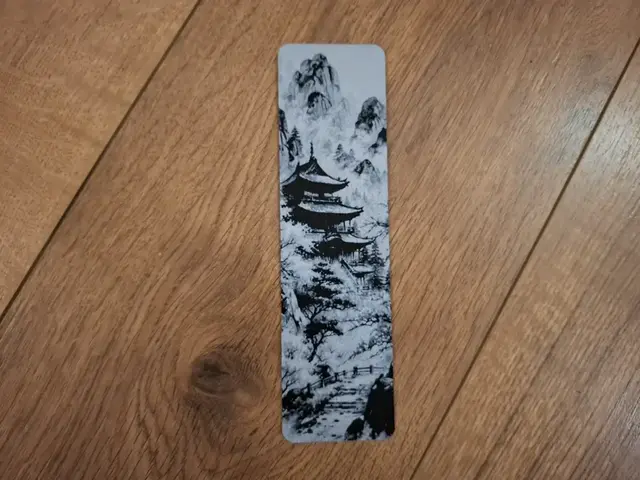 HueForge model: Japanese house and snow - bookmark Hueforge by EternalDesigns3D