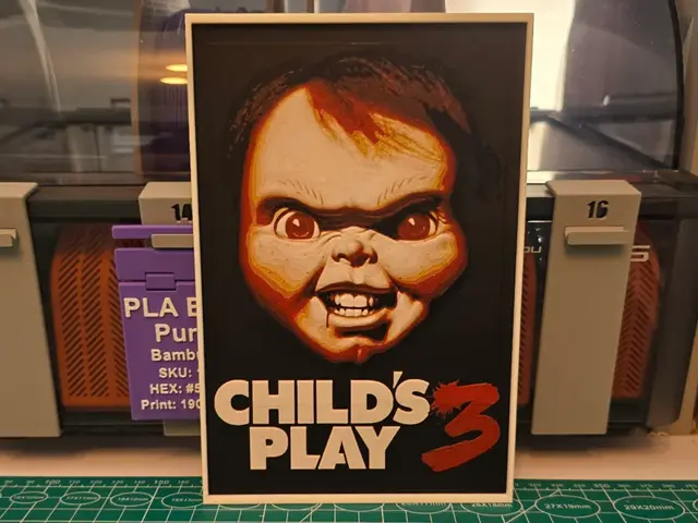 Child's Play 3 Movie Poster - Hueforge Art