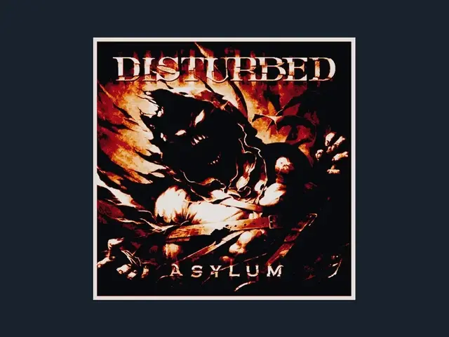 HueForge model: Disturbed – Asylum (Album Art - HueForge) by HugheCraft